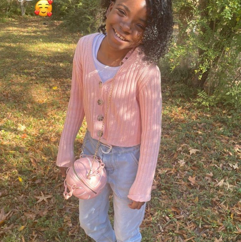 Kids crop sweater